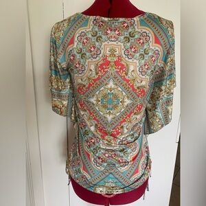 Style and Co Paisley Print Top